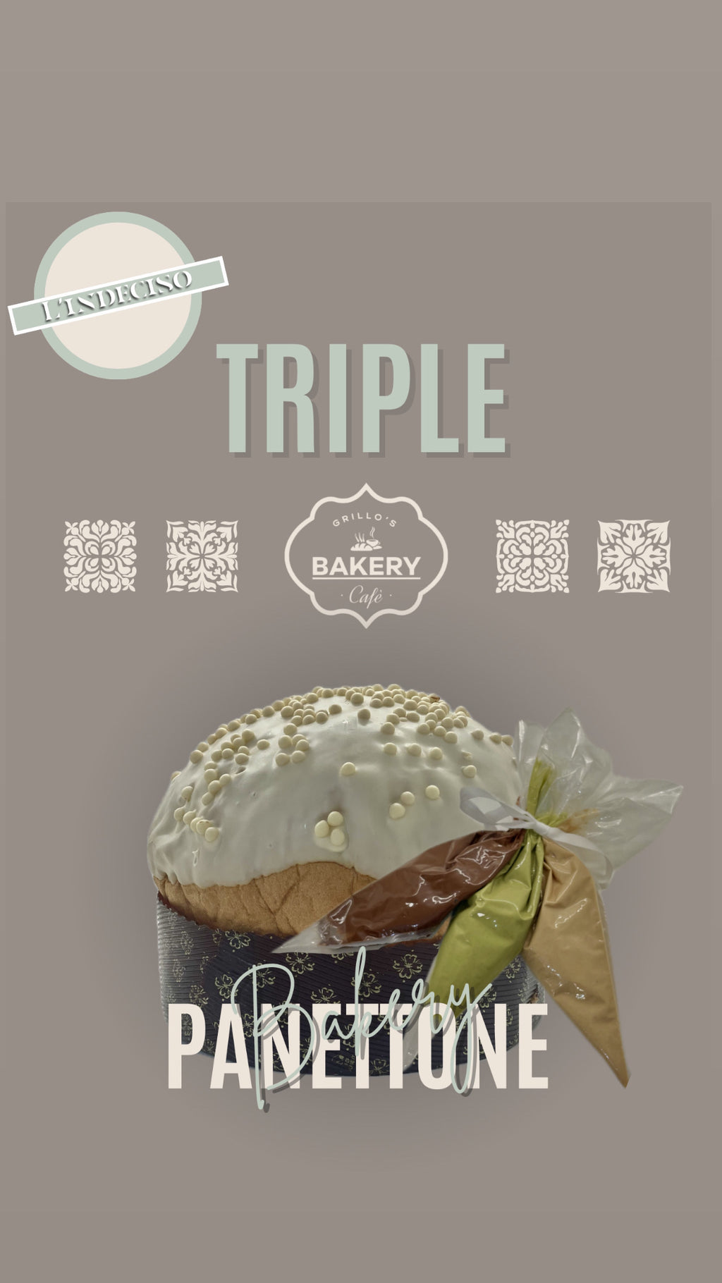 Panettone triple