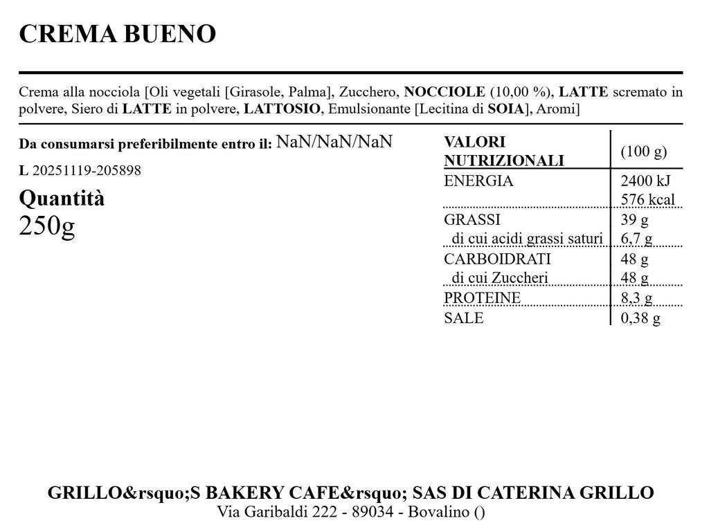 Crema bueno