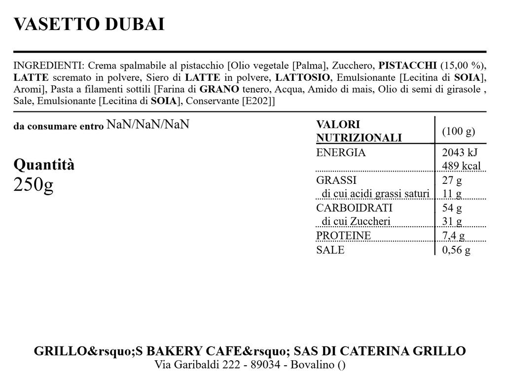 Crema Dubai
